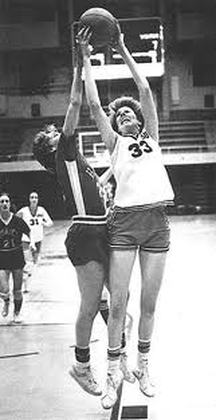 Alabama women's basketball player in the 1970s